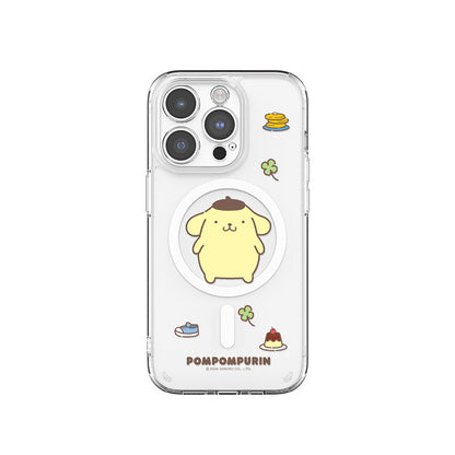 Sanrio Characters Lens Guard MagSafe Shockproof Transparent Case Cover