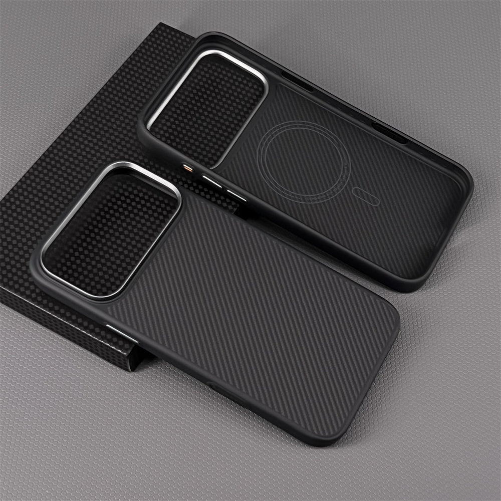 Oatsbasf MagSafe Luxury Pure Aramid Fiber Case for Apple iPhone 17 series