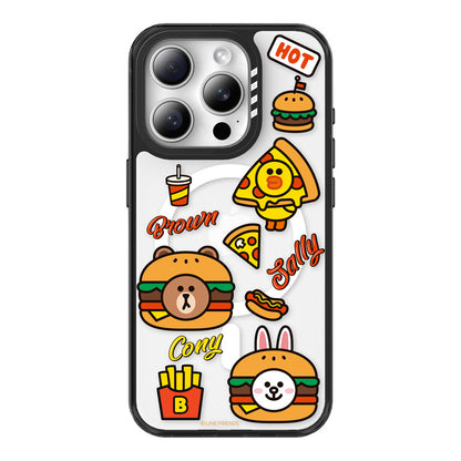 Line Friends Hamburger MagSafe Shockproof Case Cover