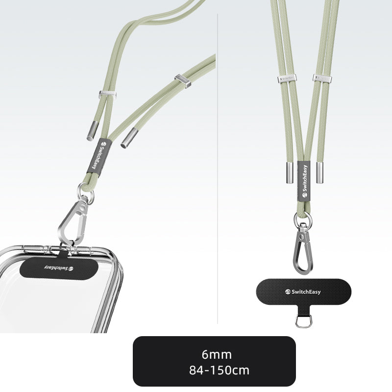 SwitchEasy EasyStrap + EasyStrap Card - 6mm | Phone Lanyard