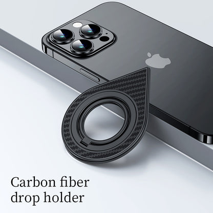 Armor King Waterdrop / Shield Double-sided Magnetic Phone Grip MagSafe Ring Stand