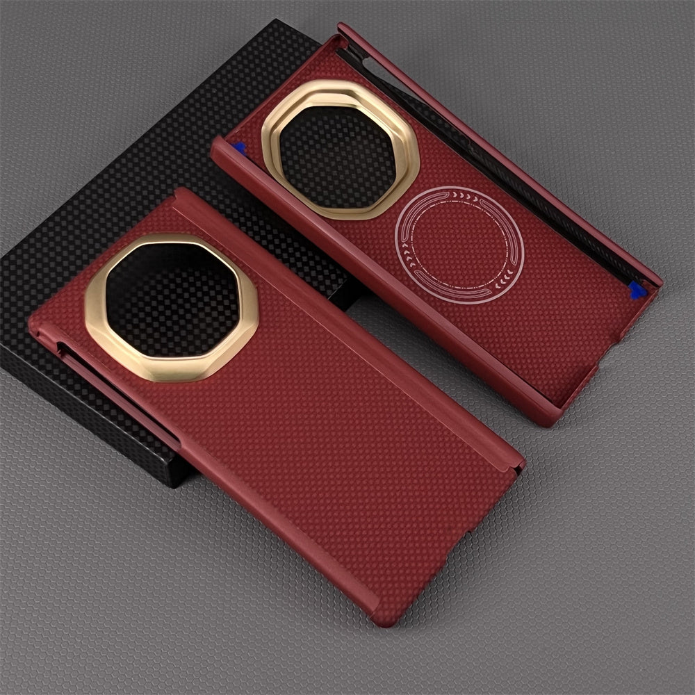 Oatsbasf Luxury Pure Aramid Fiber Case for Huawei Mate XTS Ultimate / XT Ultimate Design