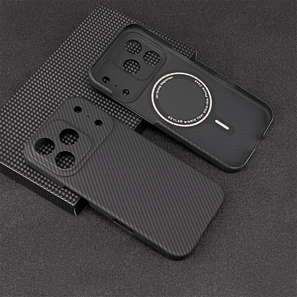 Oatsbasf MagSafe Luxury Pure Aramid Fiber Case for Apple iPhone 17 series