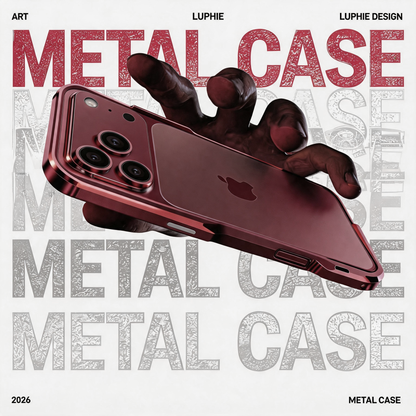 Luphie Incisive Sword Slim Light Aluminum Bumper Metal Shell Case