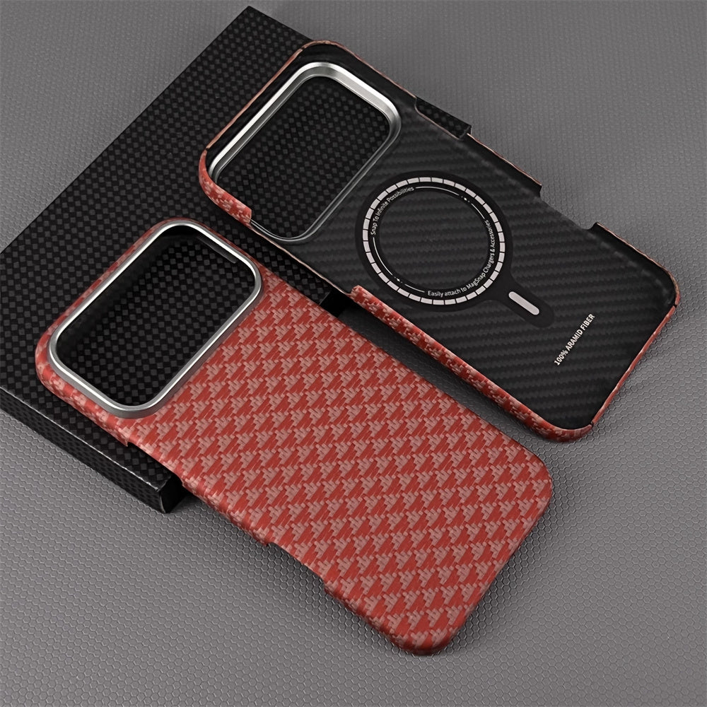 Oatsbasf MagSafe Luxury Pure Aramid Fiber Case for Apple iPhone 17 series