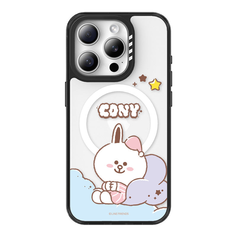 Line Friends Bedtime Story MagSafe Shockproof Case Cover