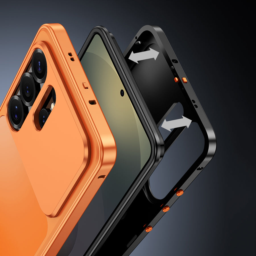 Armor King KuJia MagSafe Snap-on Metal Frame PC Back Case Cover