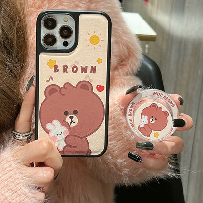 Line Friends Magnetic Airbag Bracket Phone Holder