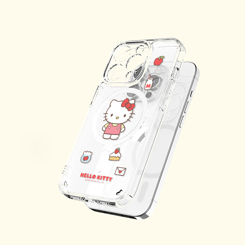 Sanrio Characters Lens Guard MagSafe Shockproof Transparent Case Cover