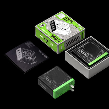 Mfish Electronic Rhino Power Port GaN 140W PD Fast Charger