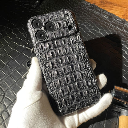 i-idea Handmade Luxury Crocodile Skin Genuine Leather Case Cover