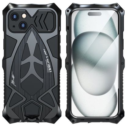 Luphie Roadster Sports Car Water-resistant Shockproof Heavy Duty Metal Case Cover