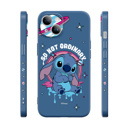 UKA Disney Stitch Side Print Liquid Silicone Case Cover