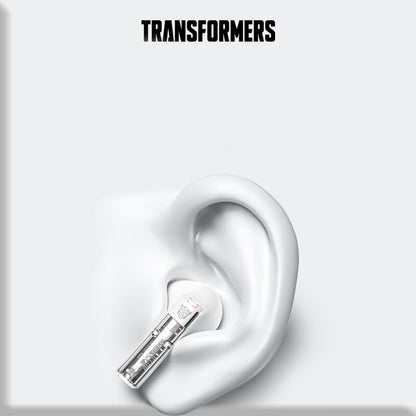 Transformers Transparent True Wireless Stereo Earbuds Bluetooth Headphones