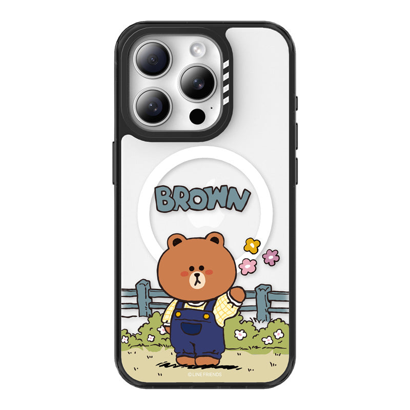 Line Friends Country Life MagSafe Shockproof Case Cover