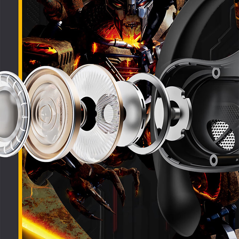 Transformers Mechanical Planet Open Wearable Stereo Earbuds OWS Bluetooth Headset