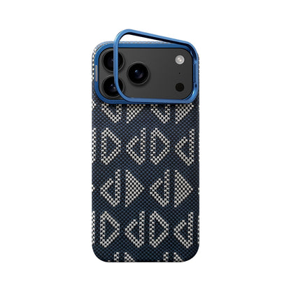 Armor King MagSafe Aramid Fiber Lens Stand Non-Slip Slim Light Case for Apple iPhone 17 series