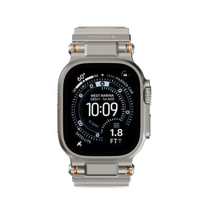 SwitchEasy Rugged Silicone Watch Band Apple Watch Strap
