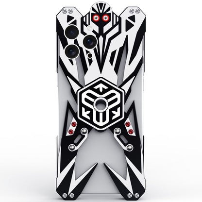 SIMON Thanos Aviation Aluminum Alloy Shockproof Armor Metal Case Cover with Magnetic Bracket