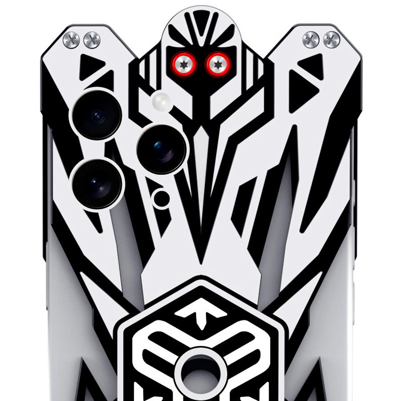 SIMON Thanos Aviation Aluminum Alloy Shockproof Armor Metal Case Cover with Magnetic Bracket