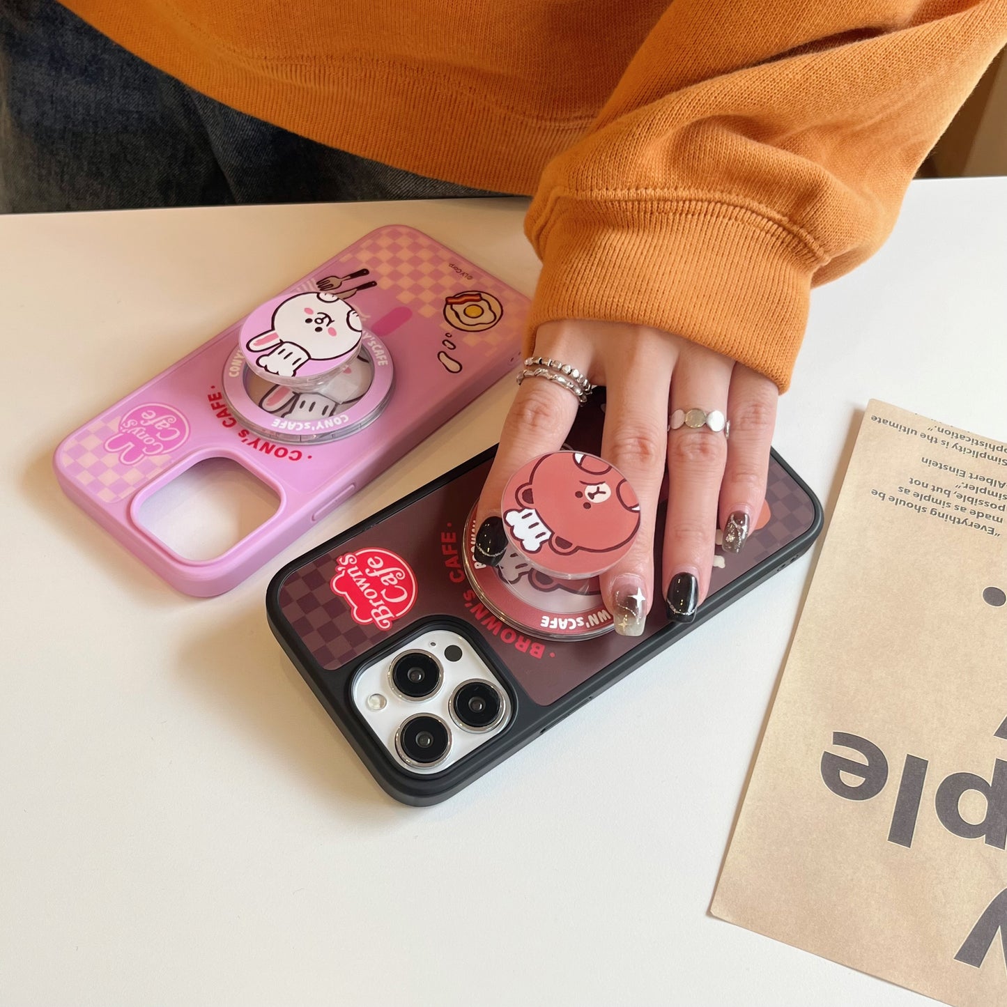 Line Friends Magnetic Airbag Bracket Phone Holder