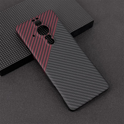 Oatsbasf Luxury Pure Carbon Fiber Case for SONY Smartphones