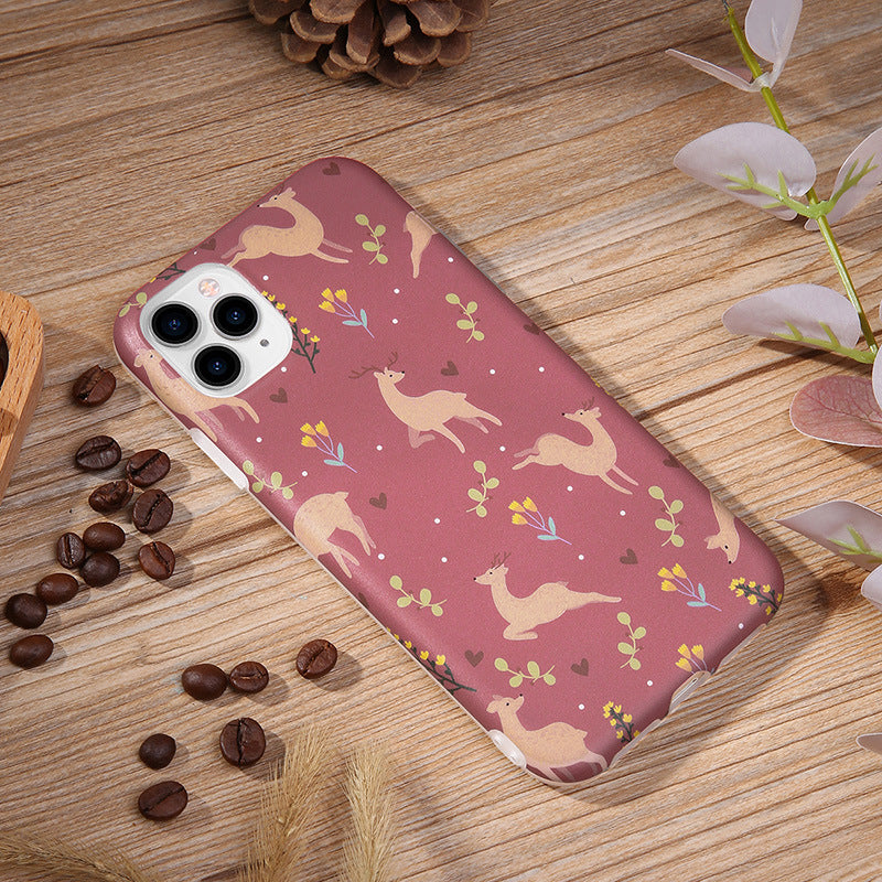 UKA Autumn Coming Colorful Shockproof Back Case Cover for Apple iPhone 11 series