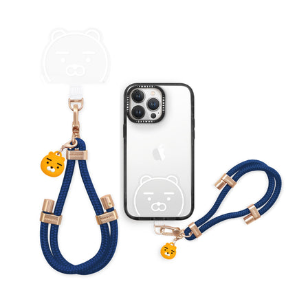 GARMMA Kakao Friends Doll Charm Buckle Strap Adjustable Phone Lanyard