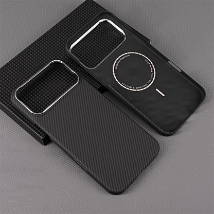 Oatsbasf MagSafe Luxury Pure Aramid Fiber Case for Apple iPhone 17 series