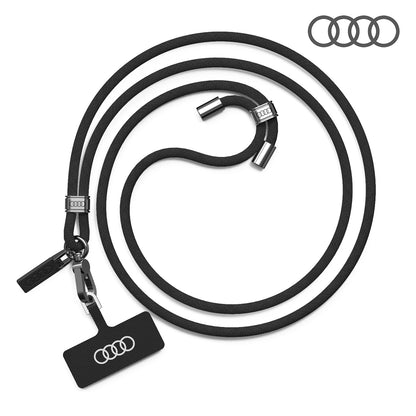 AUDI Nylon Crossbody Phone Lanyard 6mm - R8 D1