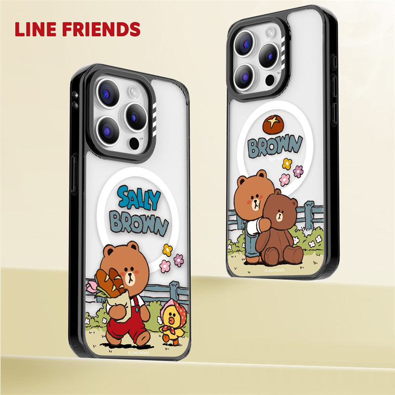 Line Friends Country Life MagSafe Shockproof Case Cover