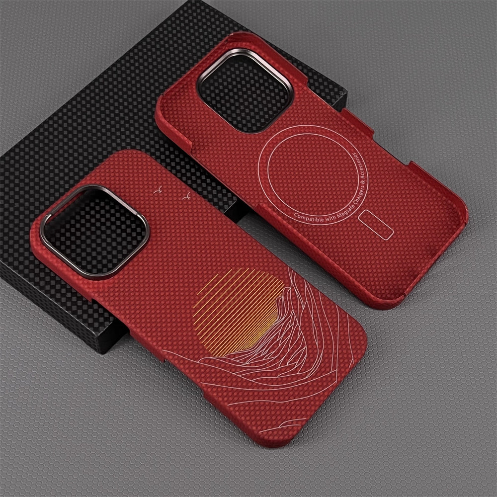 Oatsbasf Luxury Pure Aramid Fiber Case for Apple iPhone 16 Series