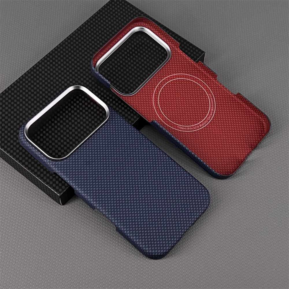 Oatsbasf MagSafe Luxury Pure Aramid Fiber Case for Apple iPhone 17 series
