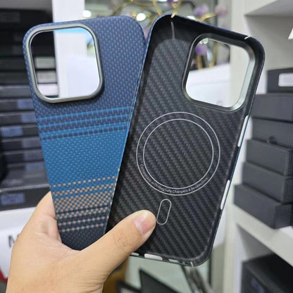 Oatsbasf Luxury Pure Aramid Fiber Case for Apple iPhone 16 Series