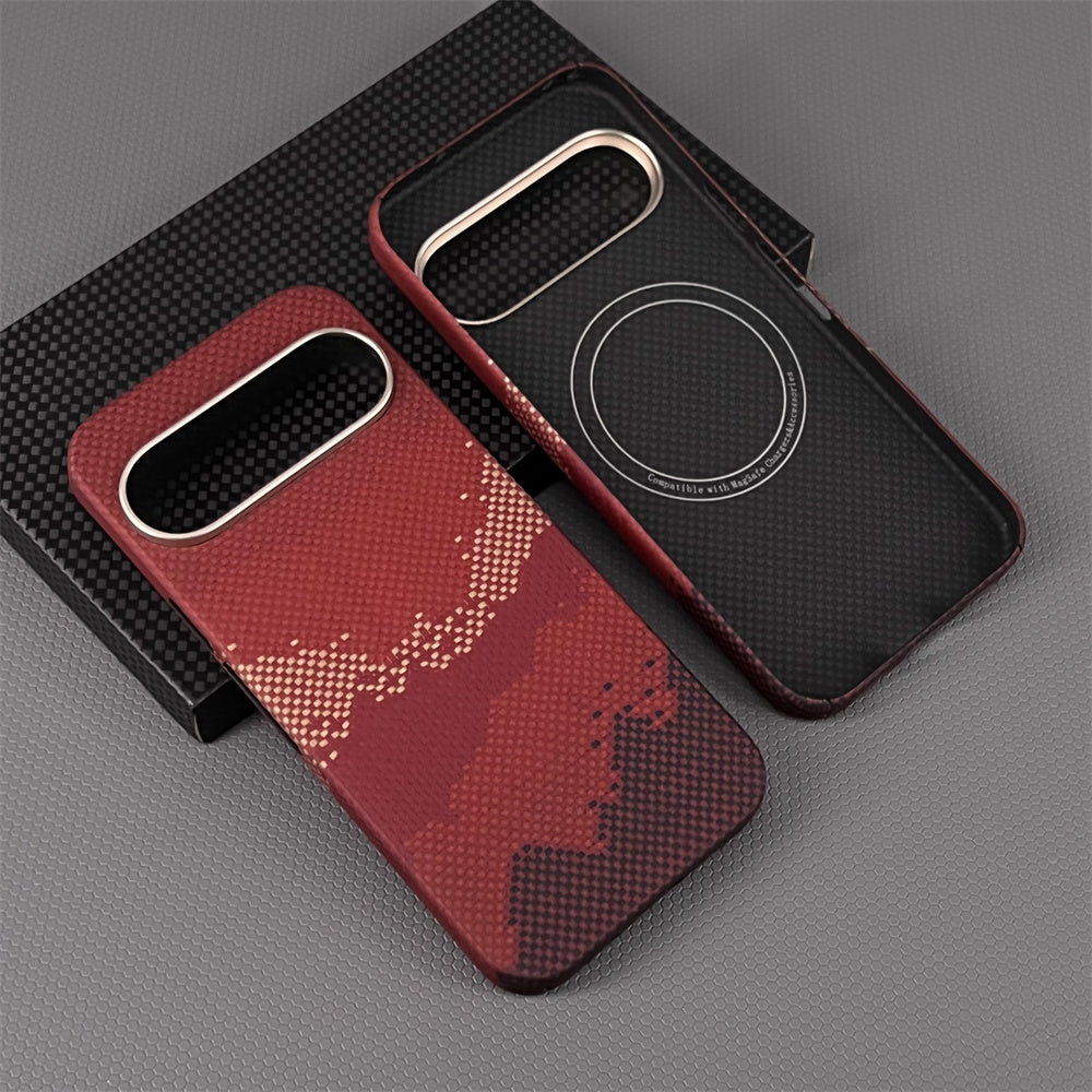 Oatsbasf Luxury Pure Aramid Fiber Case for Google Smartphones
