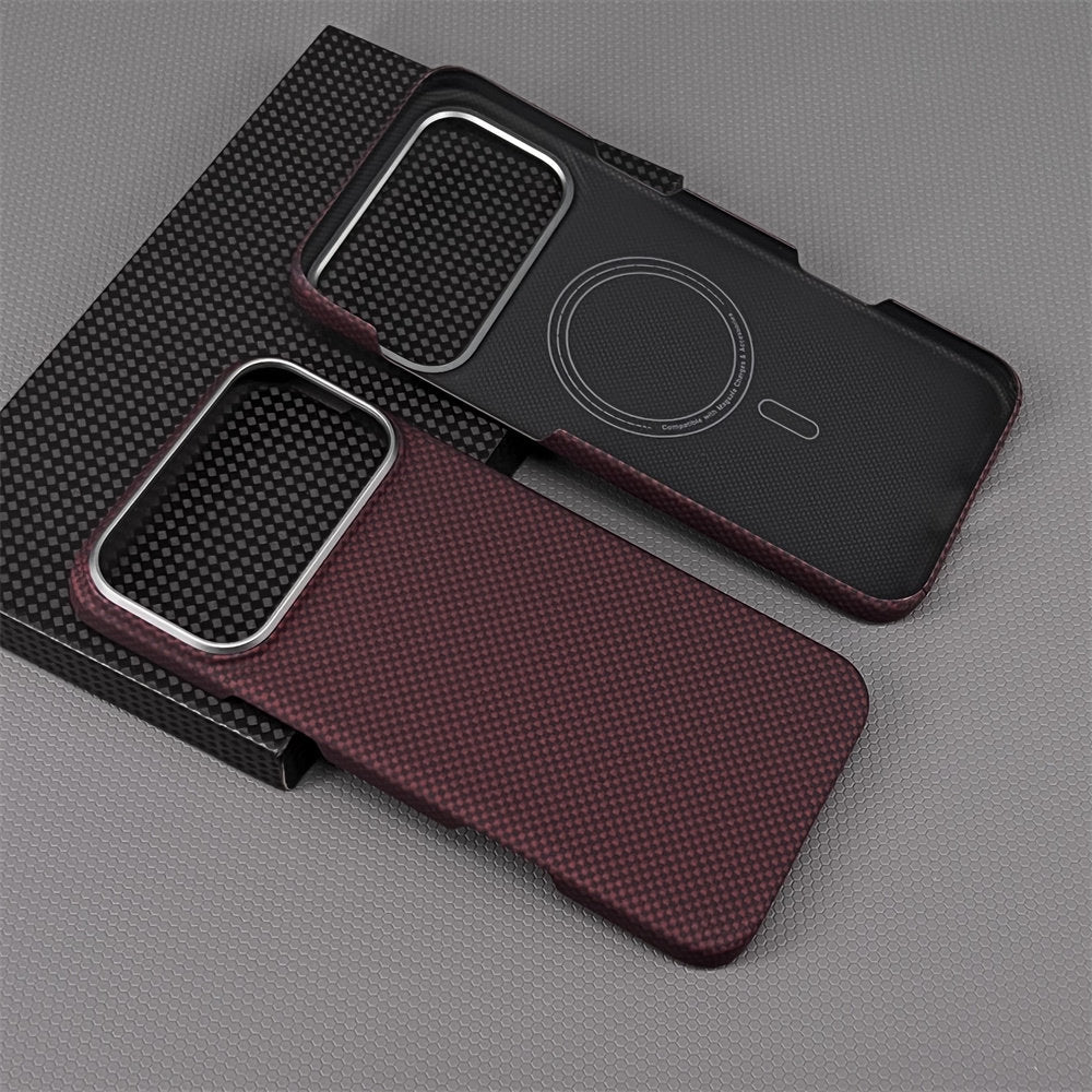 Oatsbasf MagSafe Luxury Pure Aramid Fiber Case for Apple iPhone 17 series