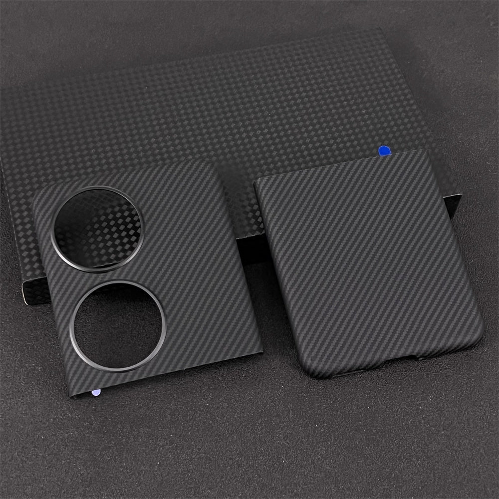 Oatsbasf Luxury Pure Carbon Fiber Case for Huawei Pocket series Smartphones