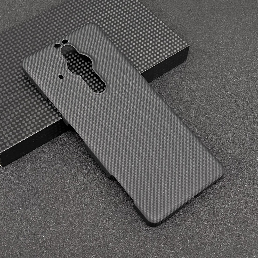 Oatsbasf Luxury Pure Carbon Fiber Case for SONY Smartphones