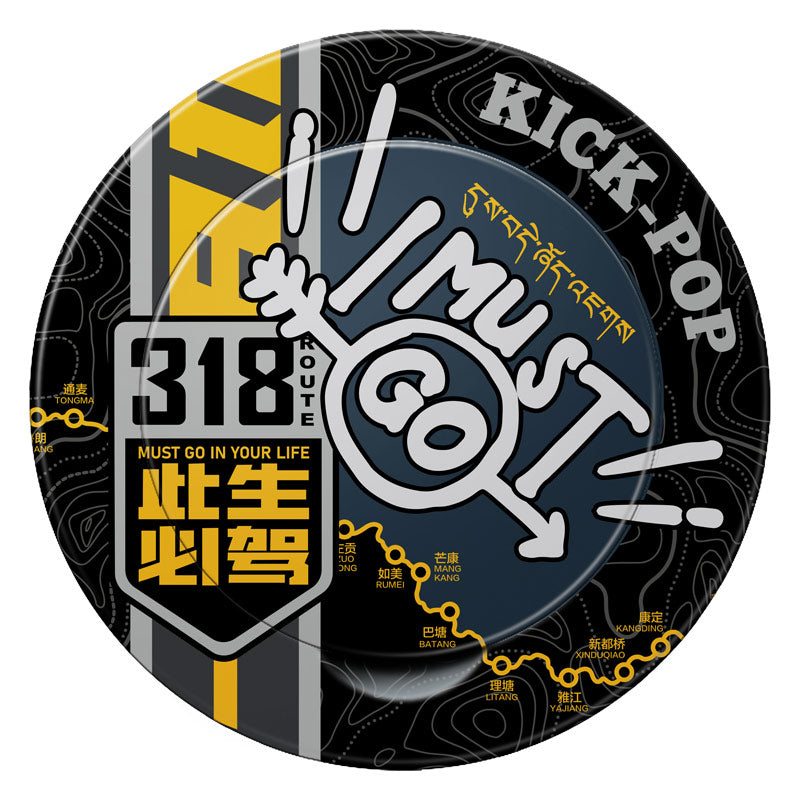 KICK-POP Ultra-thin Magnetic Phone Holder Grip Stand