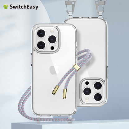 SwitchEasy Play Lanyard Shockproof Clear Case Cover