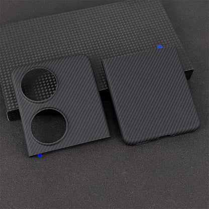 Oatsbasf Luxury Pure Carbon Fiber Case for Huawei Pocket series Smartphones