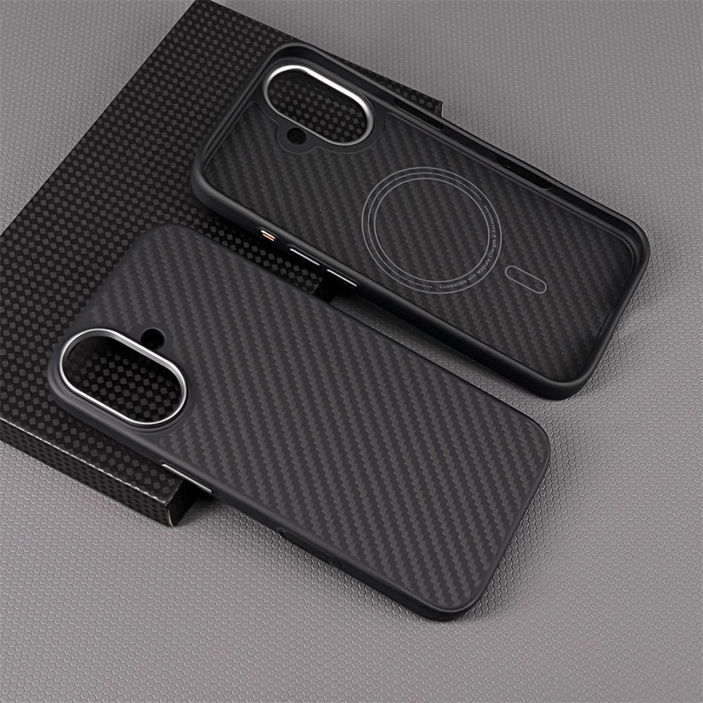 Oatsbasf MagSafe Luxury Pure Aramid Fiber Case for Apple iPhone 17 series