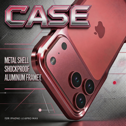 Luphie Incisive Sword Slim Light Aluminum Bumper Metal Shell Case