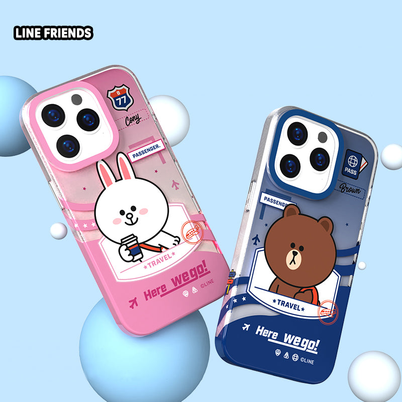 Line Friends All-inclusive Shockproof IMD Protective Case Cover