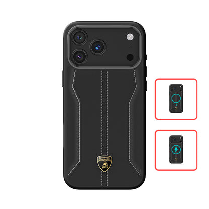 Lamborghini Genuine Leather Phone Case - Huracan D1