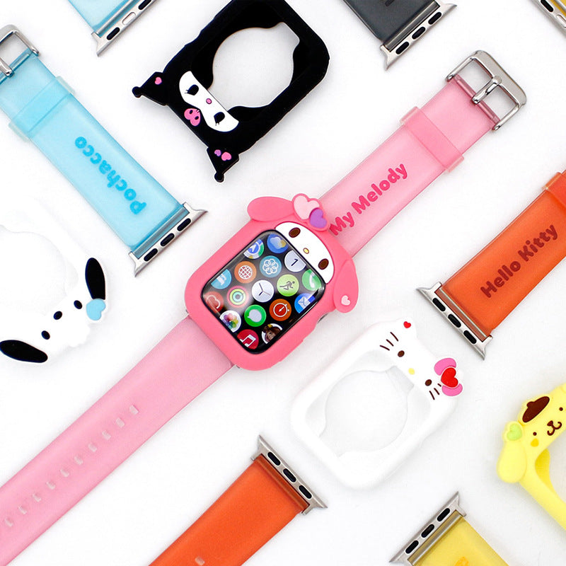 Sanrio Characters Apple Watch Silicone Case + Strap Set