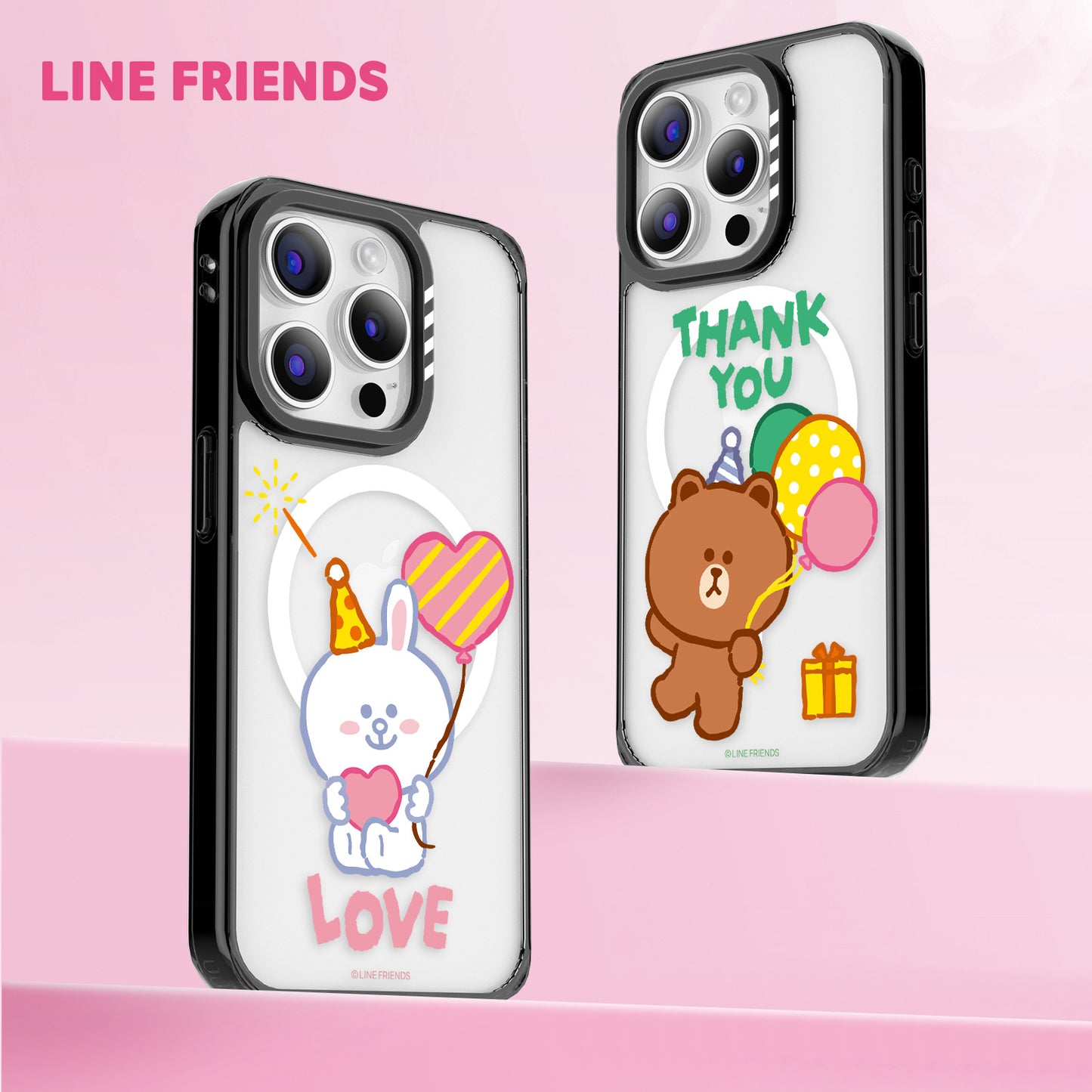 Line Friends Balloon MagSafe Shockproof Case Cover