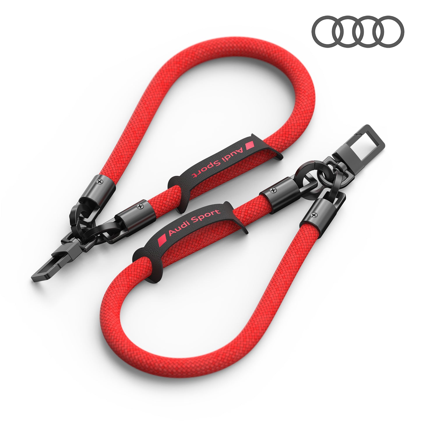 AUDI Sport Nylon Handstrap Phone Lanyard 10mm - RSQ D1