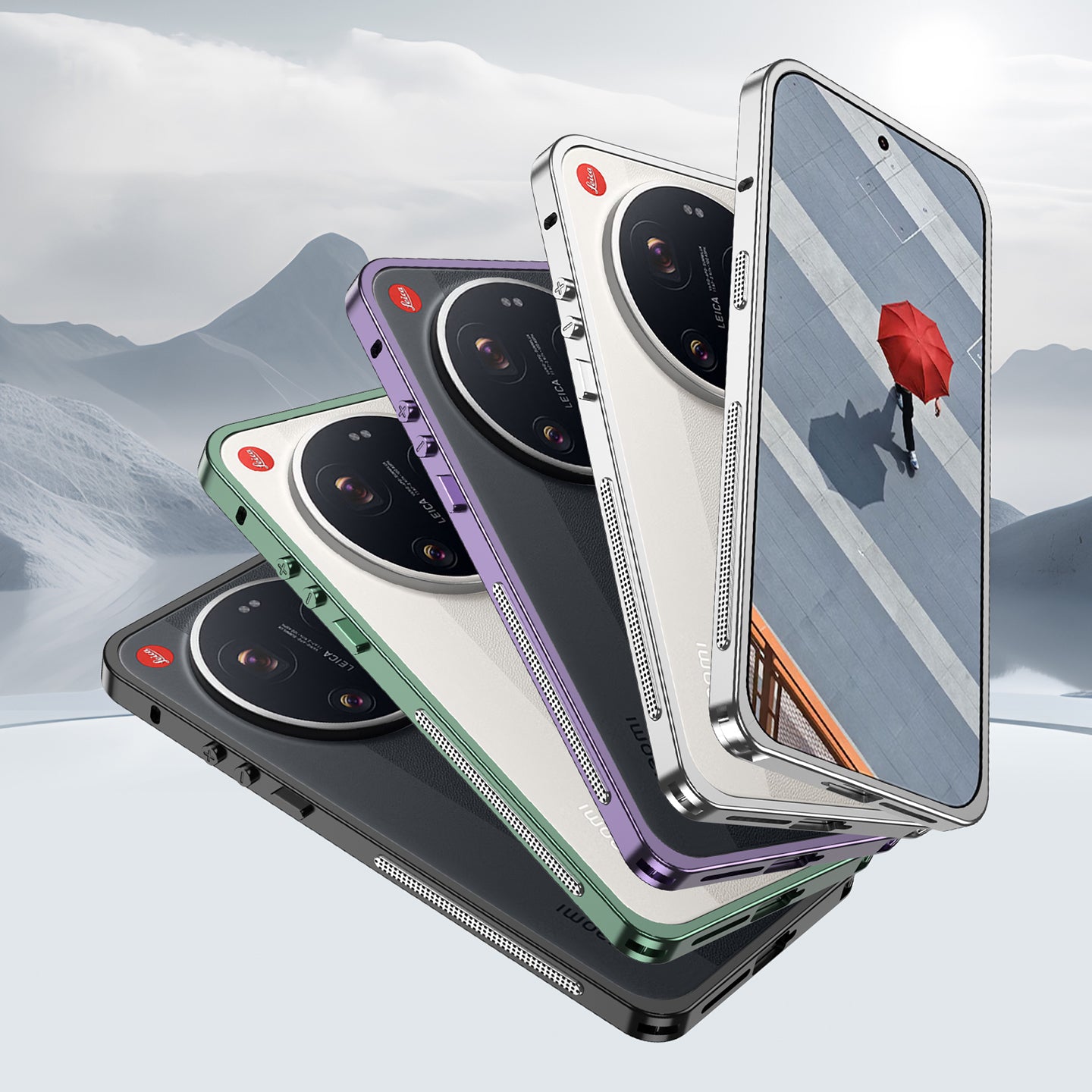 Armor King Supercar Heat Dissipation Metal Bumper Case Cover