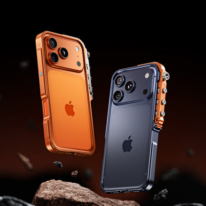 Armor King Trigger Mechanical Armor Premium Metal Bumper Case